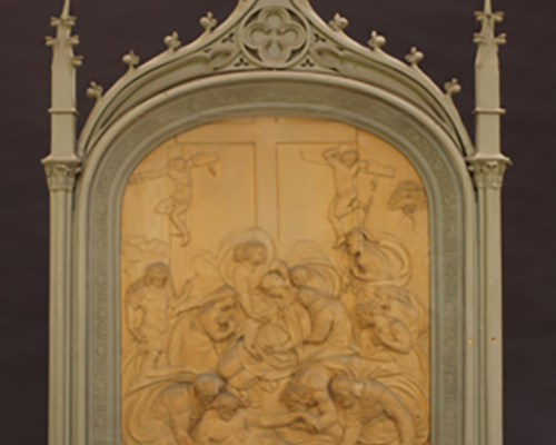 Restaurierung Altarrelief