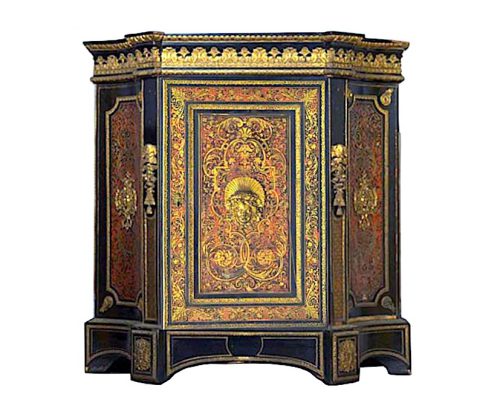 Boulle_Halbschrank
